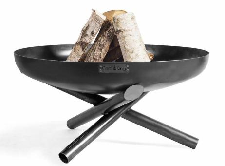 Feuerschale CookKing Indiana aus Stahl | rund | 80cm | ohne Deckel 80cm | ohne Deckel