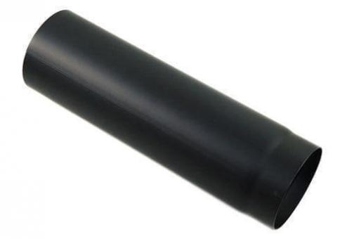 Ofenrohr Ø 130 mm | schwarz | gerade | 50 cm 500mm
